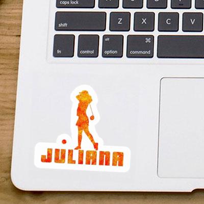 Golferin Sticker Juliana Notebook Image