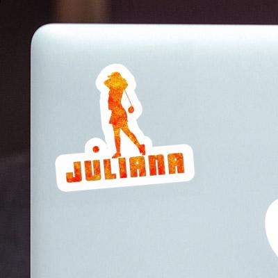 Sticker Golfer Juliana Gift package Image