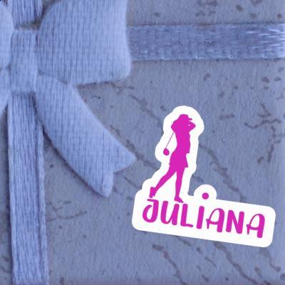 Juliana Sticker Golfer Image