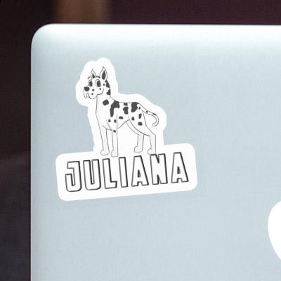 Juliana Sticker Great Dane Gift package Image