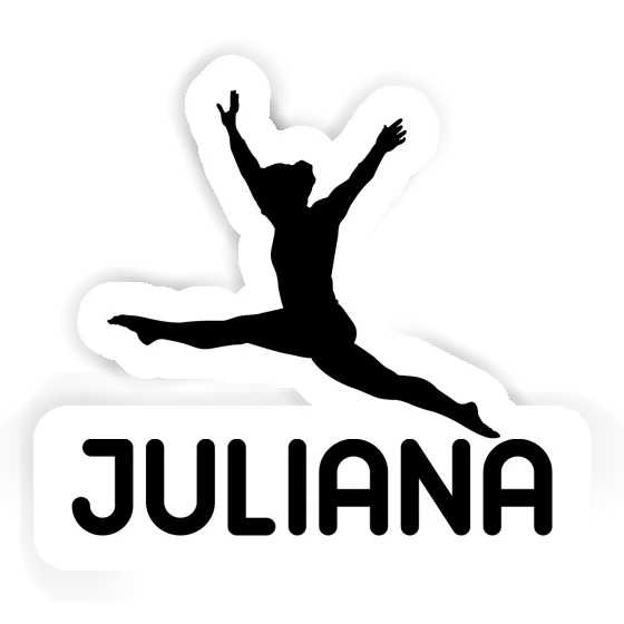 Sticker Juliana Gymnast Laptop Image