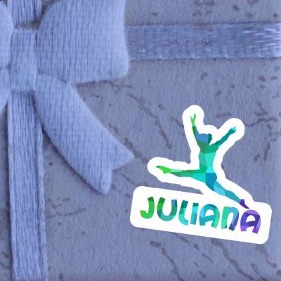 Juliana Sticker Gymnast Image