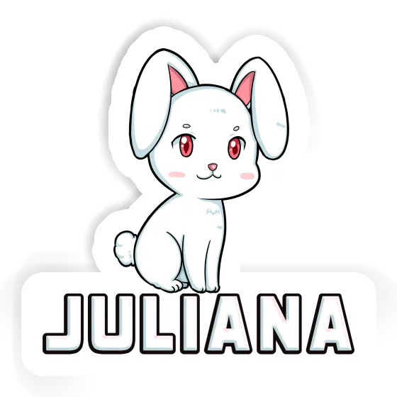 Sticker Bunny Juliana Notebook Image