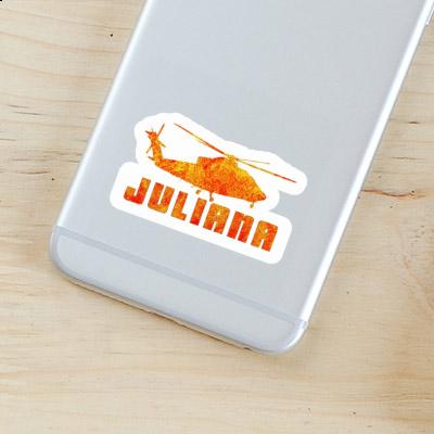 Helicopter Sticker Juliana Gift package Image