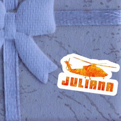 Sticker Juliana Helikopter Image