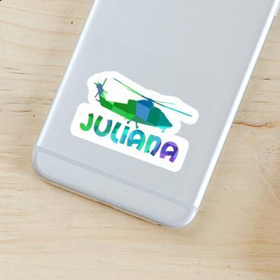 Sticker Helicopter Juliana Laptop Image