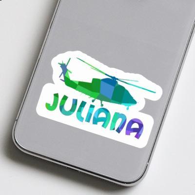 Juliana Autocollant Hélicoptère Notebook Image