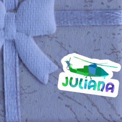 Sticker Helicopter Juliana Laptop Image