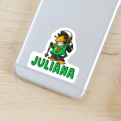 Sticker Juliana Hip-Hop Penguin Laptop Image