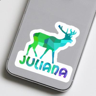 Juliana Sticker Deer Laptop Image