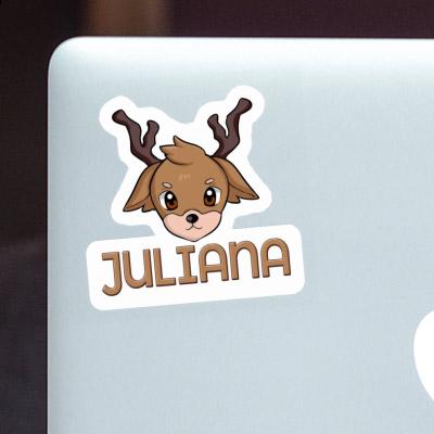 Juliana Sticker Deer Laptop Image