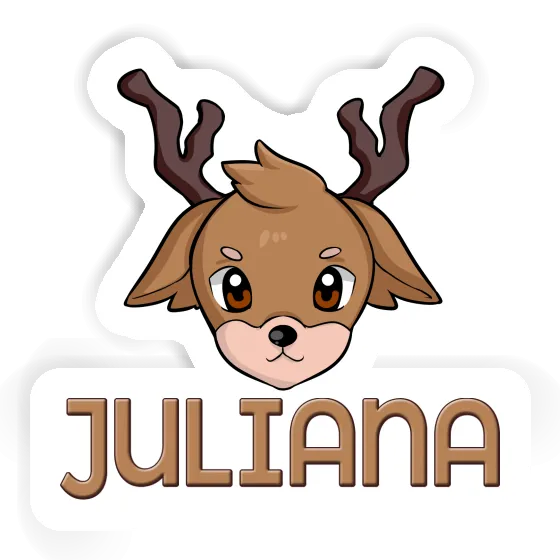 Juliana Sticker Deer Image