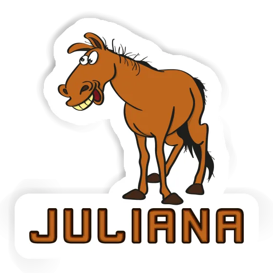 Sticker Horse Juliana Laptop Image