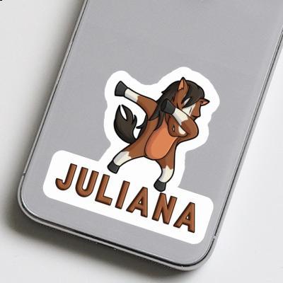 Horse Sticker Juliana Laptop Image