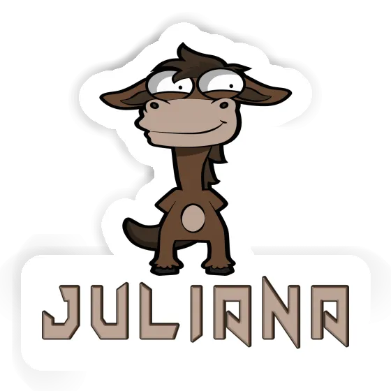 Sticker Juliana Standing Horse Gift package Image