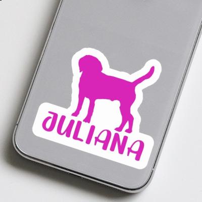 Dog Sticker Juliana Gift package Image