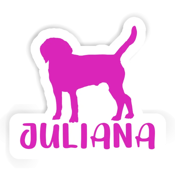 Juliana Aufkleber Hund Gift package Image