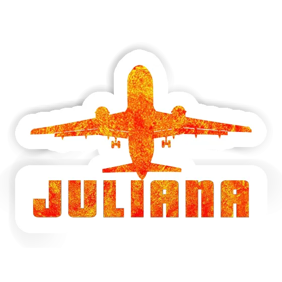 Sticker Juliana Jumbo-Jet Notebook Image