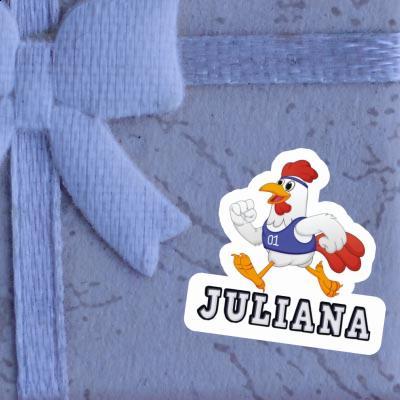 Sticker Runner Juliana Laptop Image