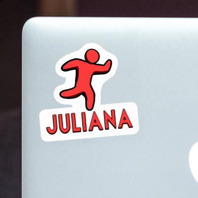 Autocollant Joggeur Juliana Laptop Image