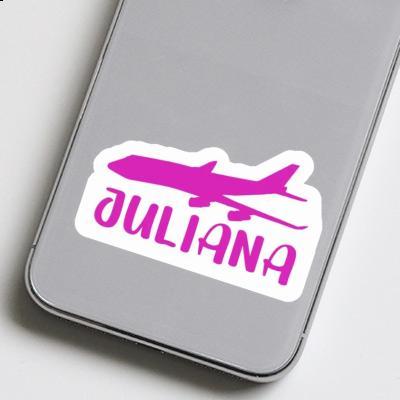 Sticker Jumbo-Jet Juliana Image