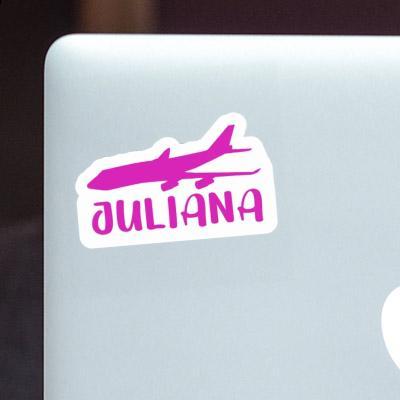 Sticker Jumbo-Jet Juliana Image