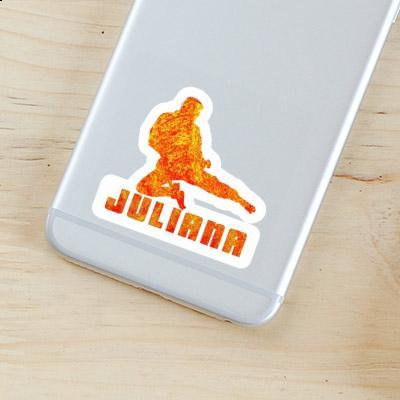 Karateka Sticker Juliana Laptop Image