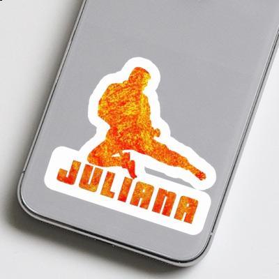 Karateka Sticker Juliana Laptop Image