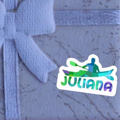 Sticker Kayaker Juliana Image