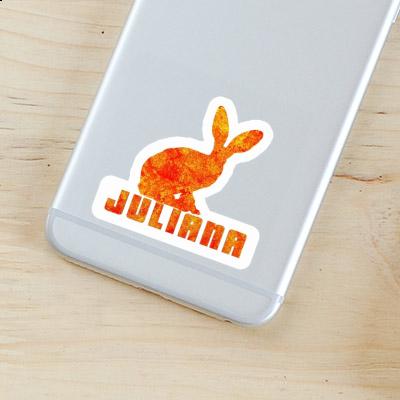 Rabbit Sticker Juliana Image