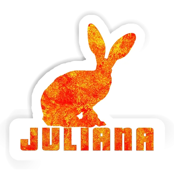 Rabbit Sticker Juliana Gift package Image