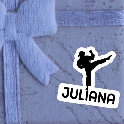 Aufkleber Karateka Juliana Image