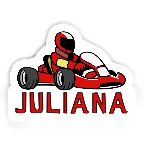 Kart Sticker Juliana Notebook Image