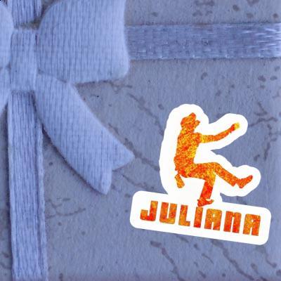 Kletterer Sticker Juliana Notebook Image