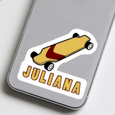 Sticker Skateboard Juliana Notebook Image