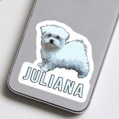 Sticker Juliana Hündchen Notebook Image