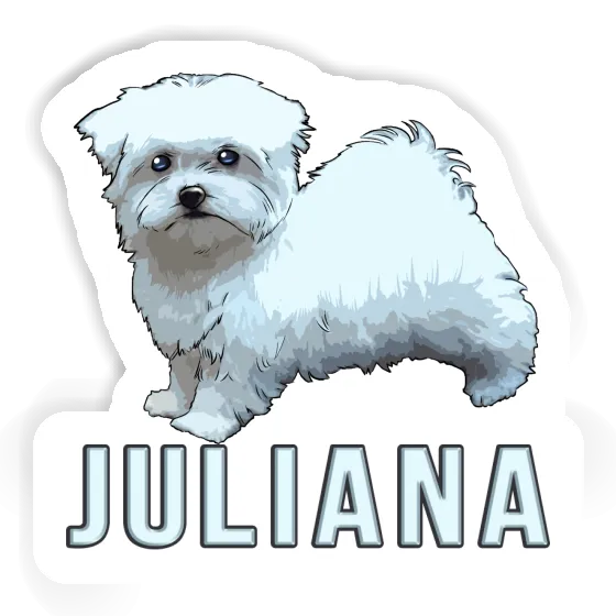 Sticker Juliana Hündchen Image