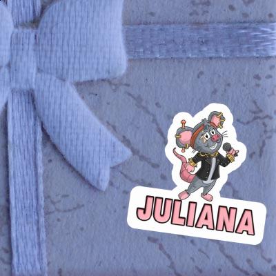 Autocollant Chanteuse Juliana Notebook Image