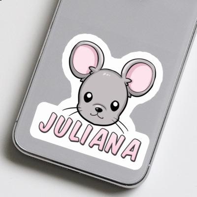 Autocollant Juliana Tête de souris Laptop Image