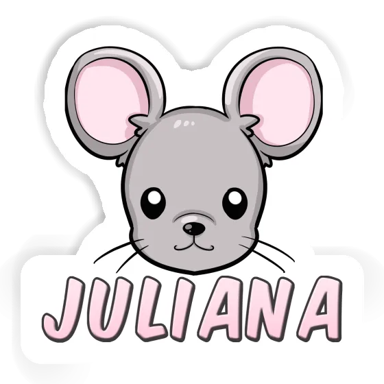 Juliana Sticker Mousehead Notebook Image