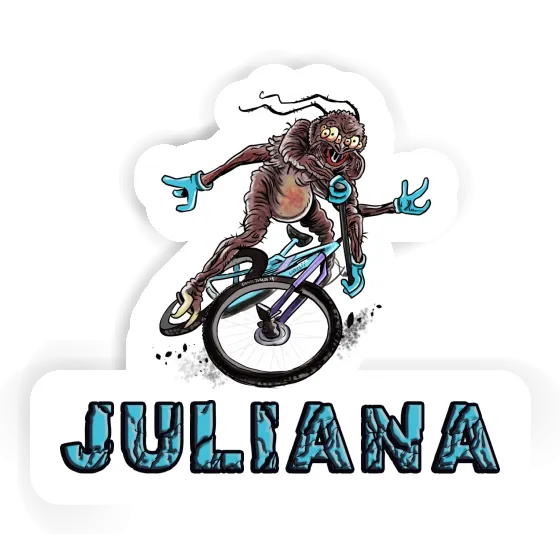 Mountainbiker Sticker Juliana Laptop Image