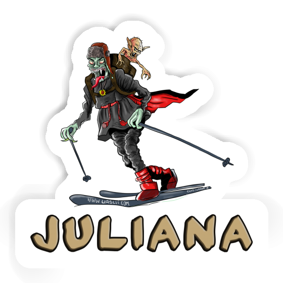 Sticker Juliana Telemarker Laptop Image