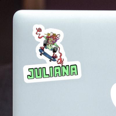 Sticker Juliana Skater Image