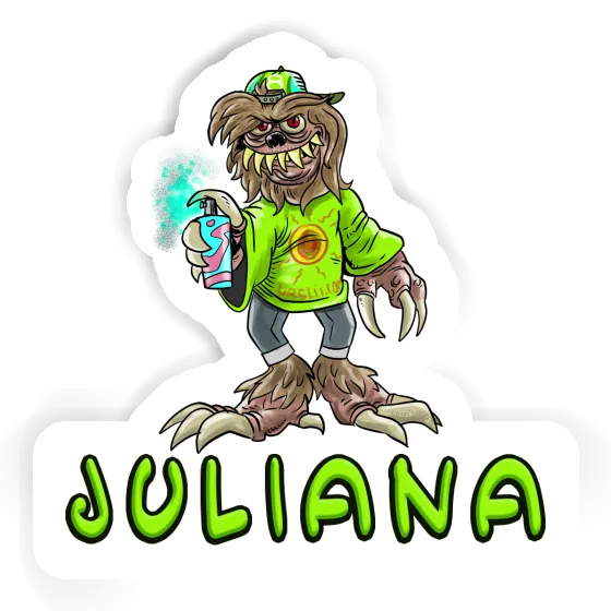 Sprayer Sticker Juliana Gift package Image