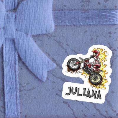 Juliana Sticker Dirt Biker Notebook Image