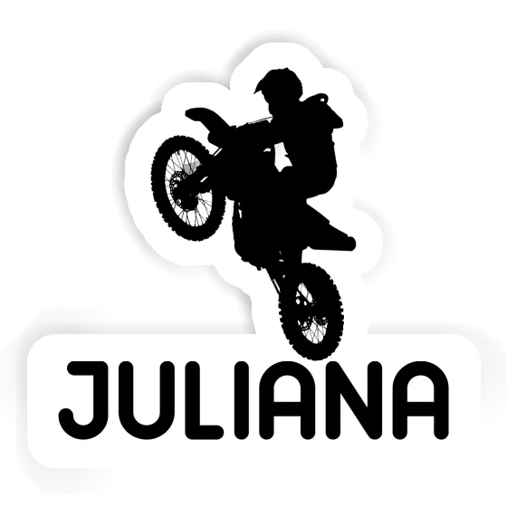 Sticker Motocross Jumper Juliana Image