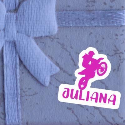 Sticker Motocross Rider Juliana Image