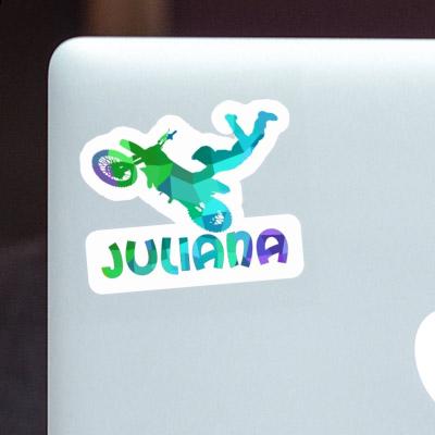 Sticker Juliana Motocross Rider Gift package Image