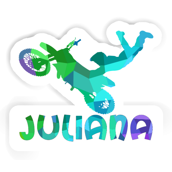 Sticker Juliana Motocross Rider Image