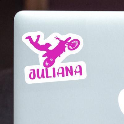 Motocross Rider Sticker Juliana Gift package Image